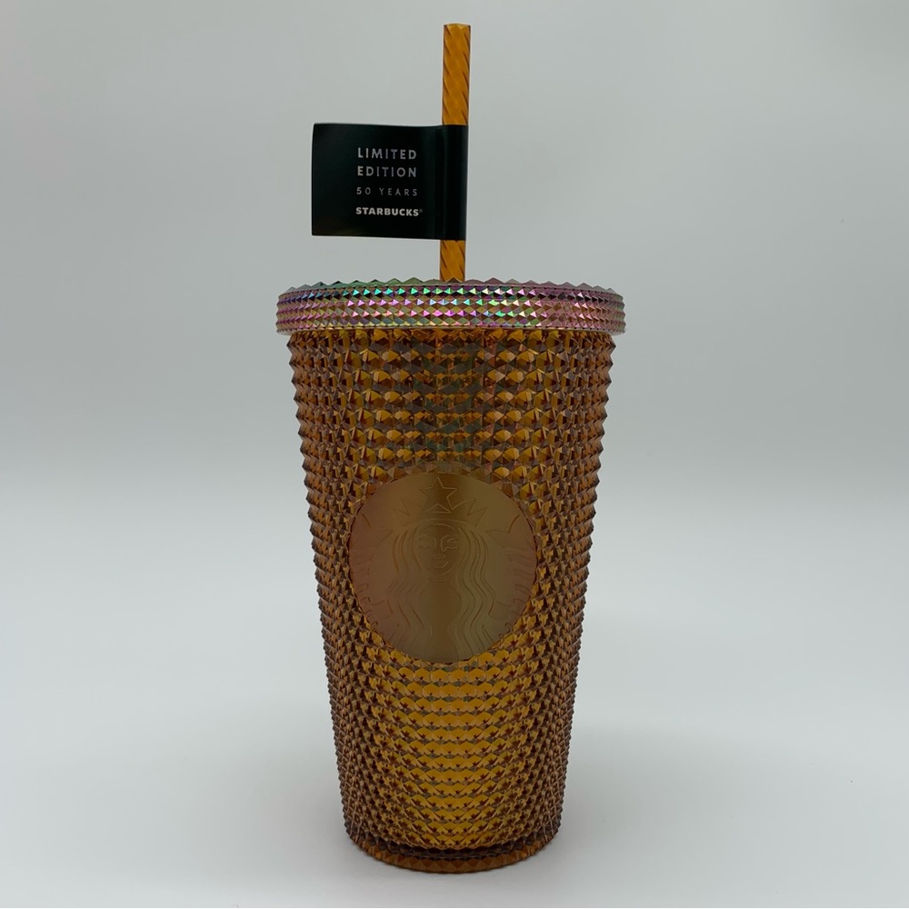 Starbucks Grande Honeycomb 50th Anniversary Studded Tumbler
